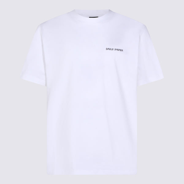 Daily Paper Uomo 100% Cotton t-shirt in white