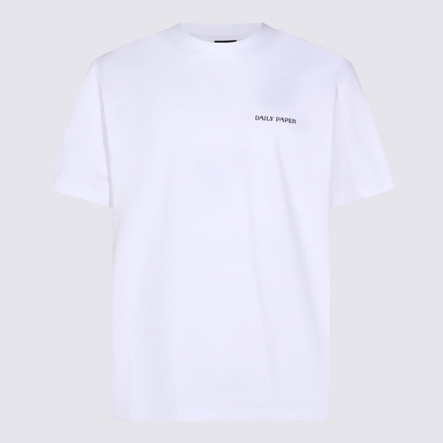 Daily Paper Uomo 100% Cotton t-shirt in white