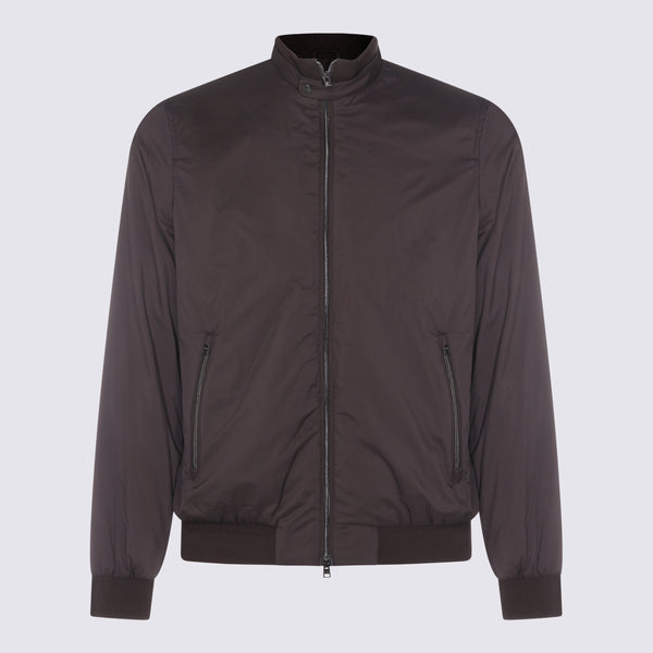 Herno 100% PA jacket in brown