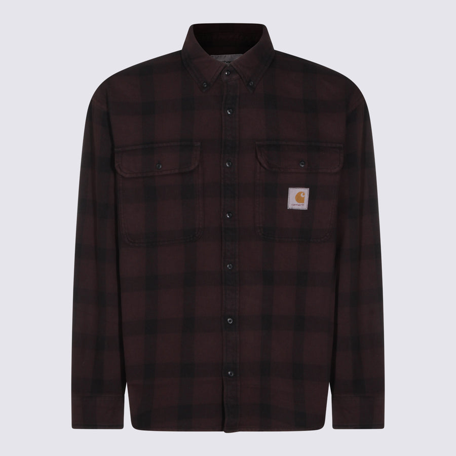 Carhartt Wip 100% Cotton shirt in brown