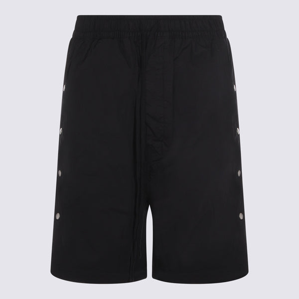 Thom Krom 97% Cotton bermuda shorts in black