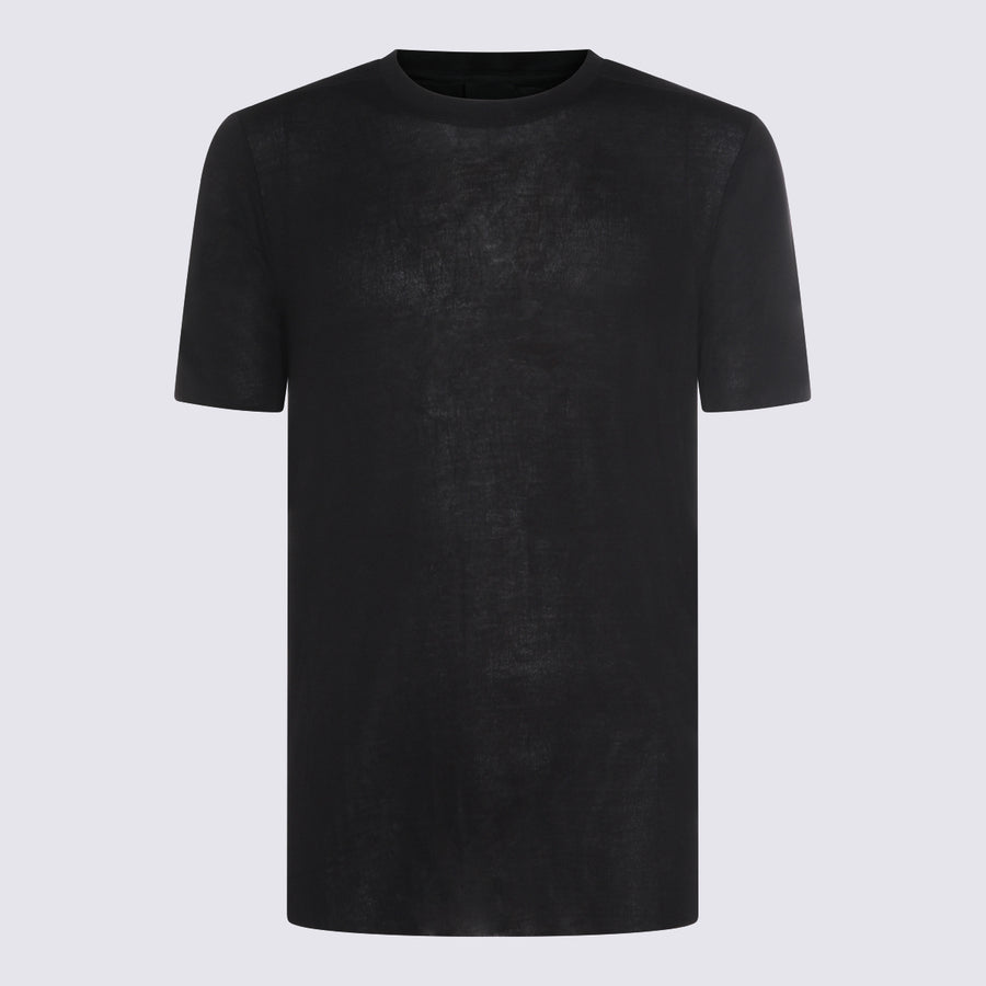 Thom Krom 94% Viscose t-shirt in black
