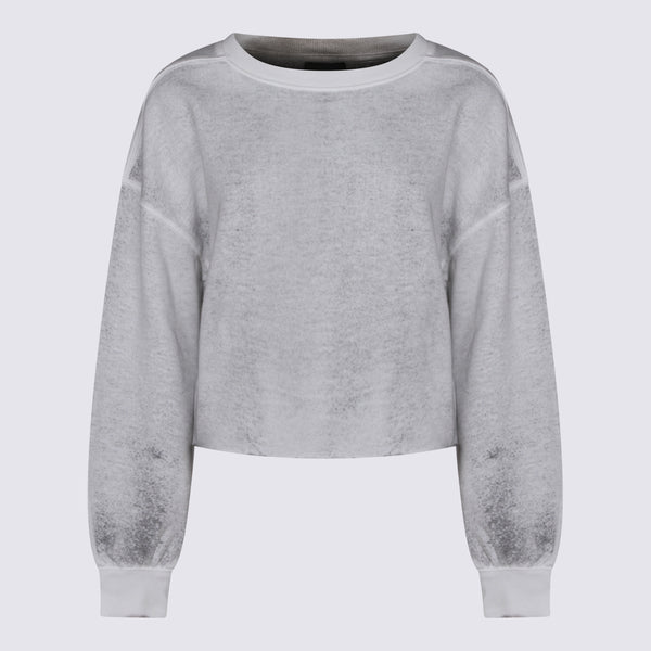 Thom Krom 100% cotton sweater in gray