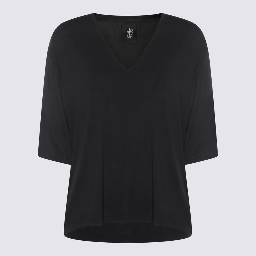 Thom Krom 80% Modal tunic in black