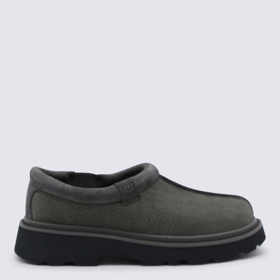 UGG Wool-blend with rubber sole boot in gray