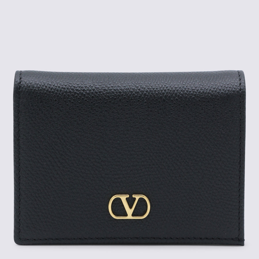 Valentino Garavani Leather wallet in black