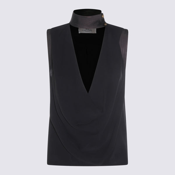 Elisabetta Franchi 100% viscose blouse in black