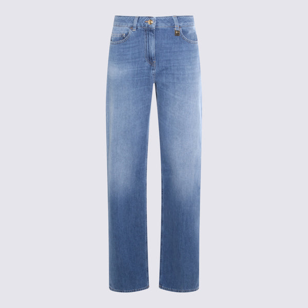 Elisabetta Franchi 100% Cotton jeans in blue
