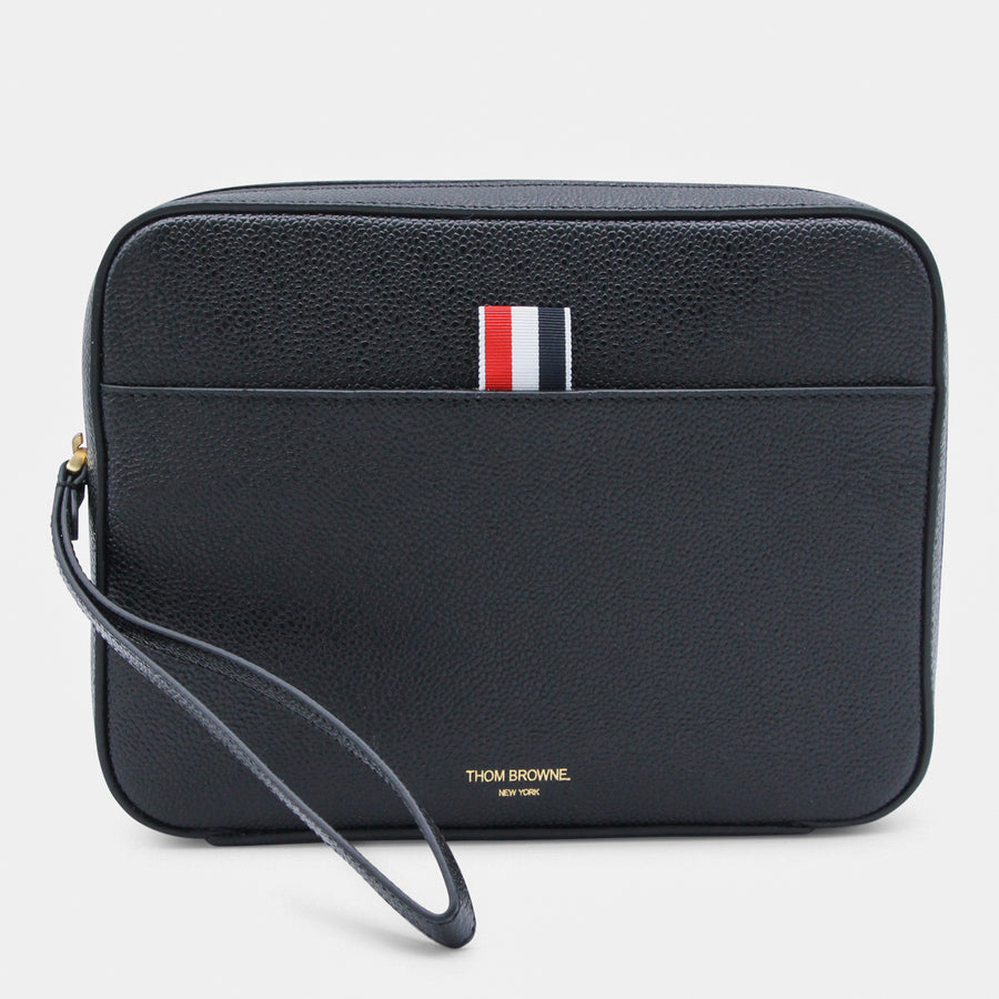 Thom Browne Leather wallet in black