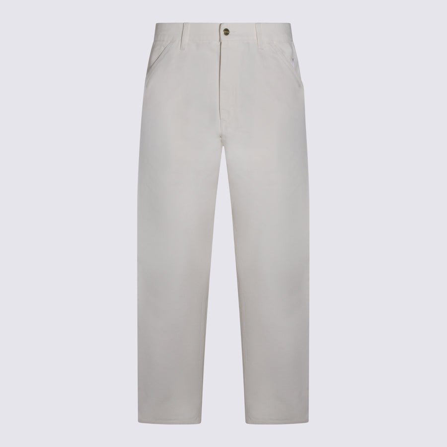 Carhartt Wip 100% Cotton trousers in beige