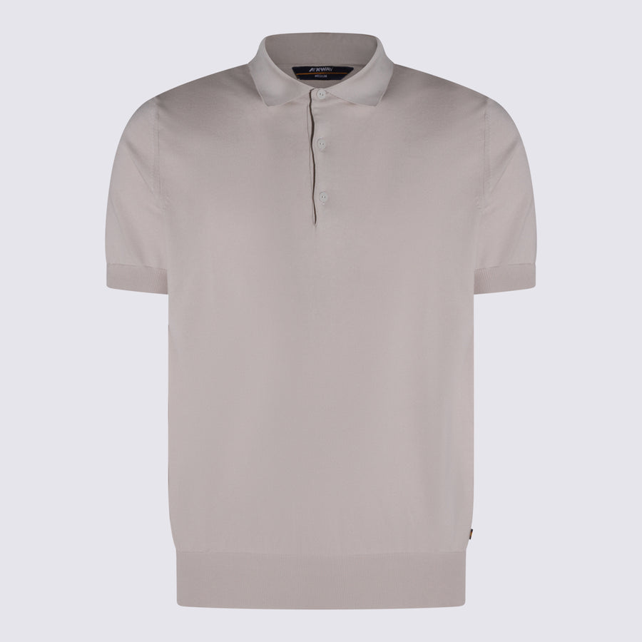 K-Way 100% Cotton polo in beige