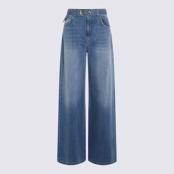 Twin-Set 100% Cotton jeans in blue
