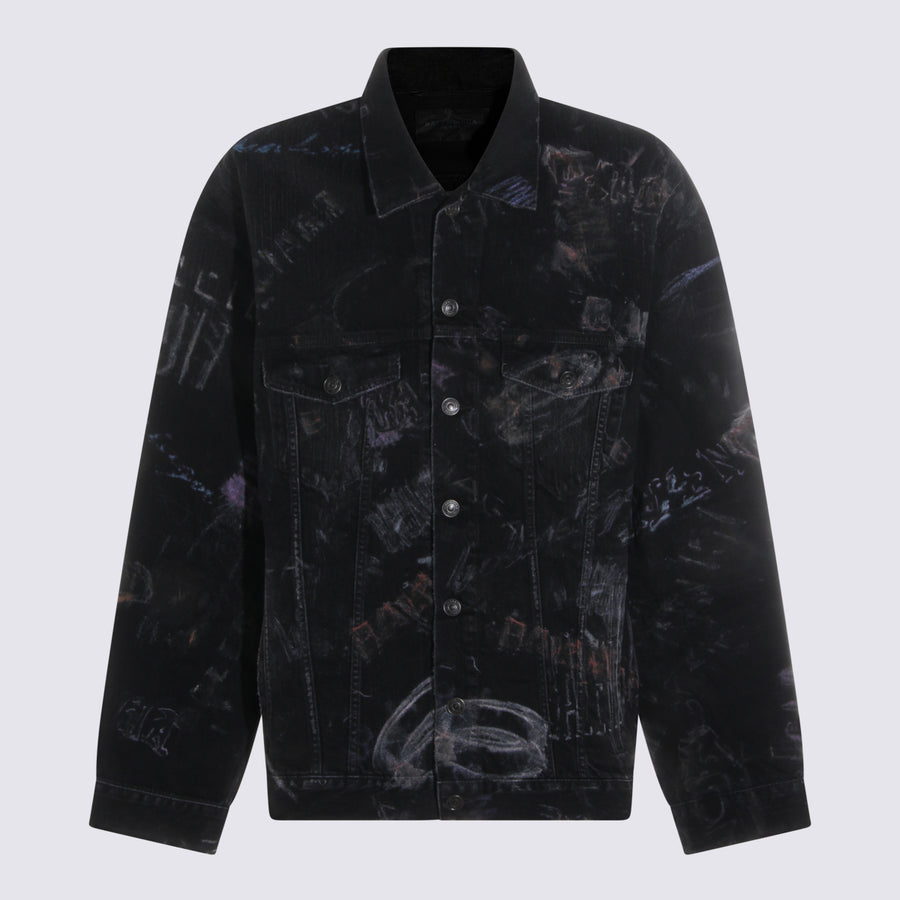 Balenciaga 100% Cotton jacket in black