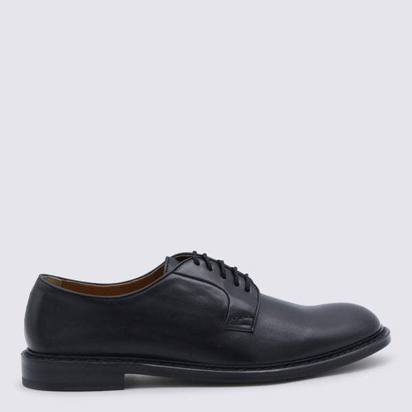 Doucal'S Leather oxford in black