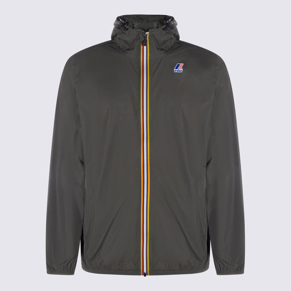 K-Way 100% rN jacket in gray