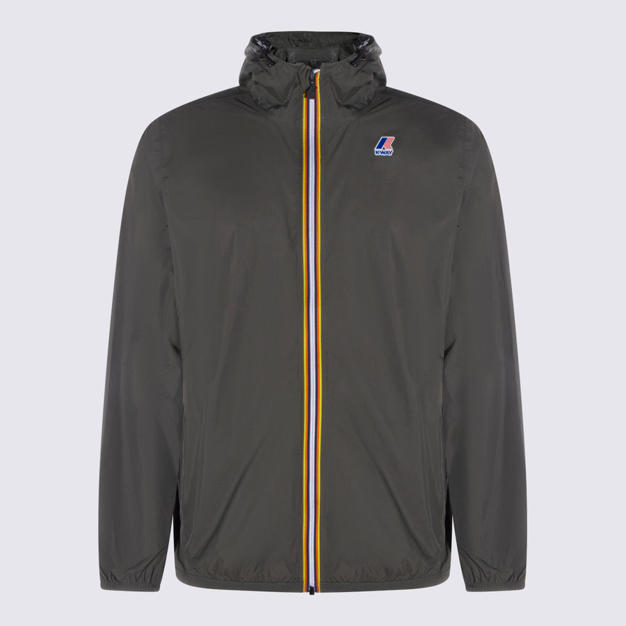 K-Way 100% rN jacket in gray