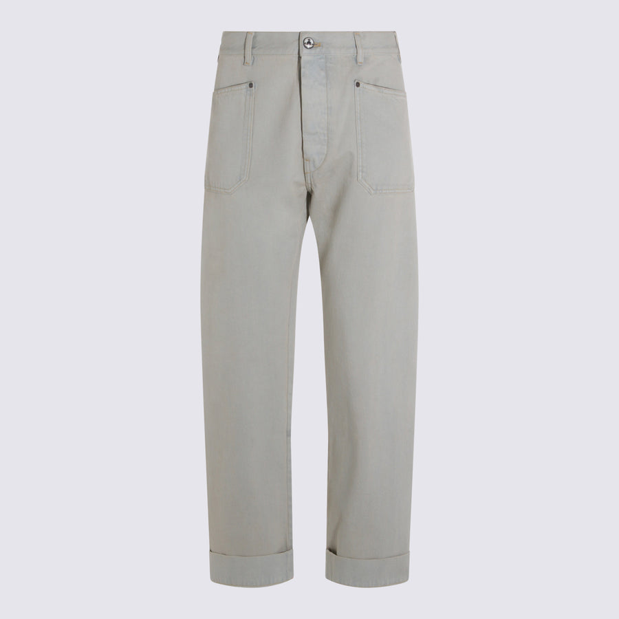 Vivienne Westwood 100% Cotton trousers in gray