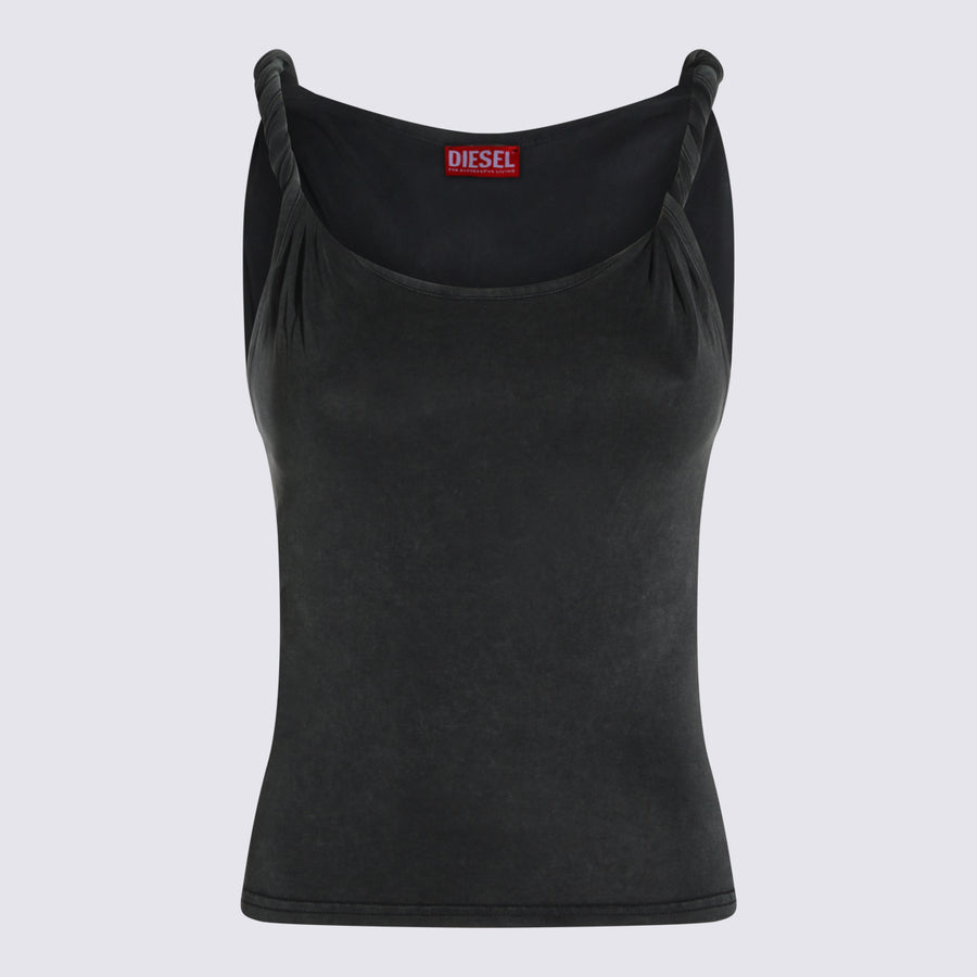 Diesel 78% Modal tank top in black