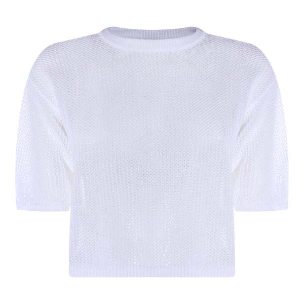 Antonelli Firenze 100% Cotton sweater in white