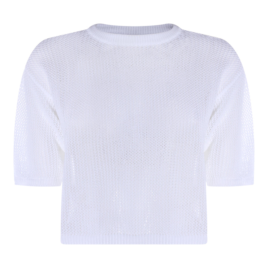 Antonelli Firenze 100% Cotton sweater in white