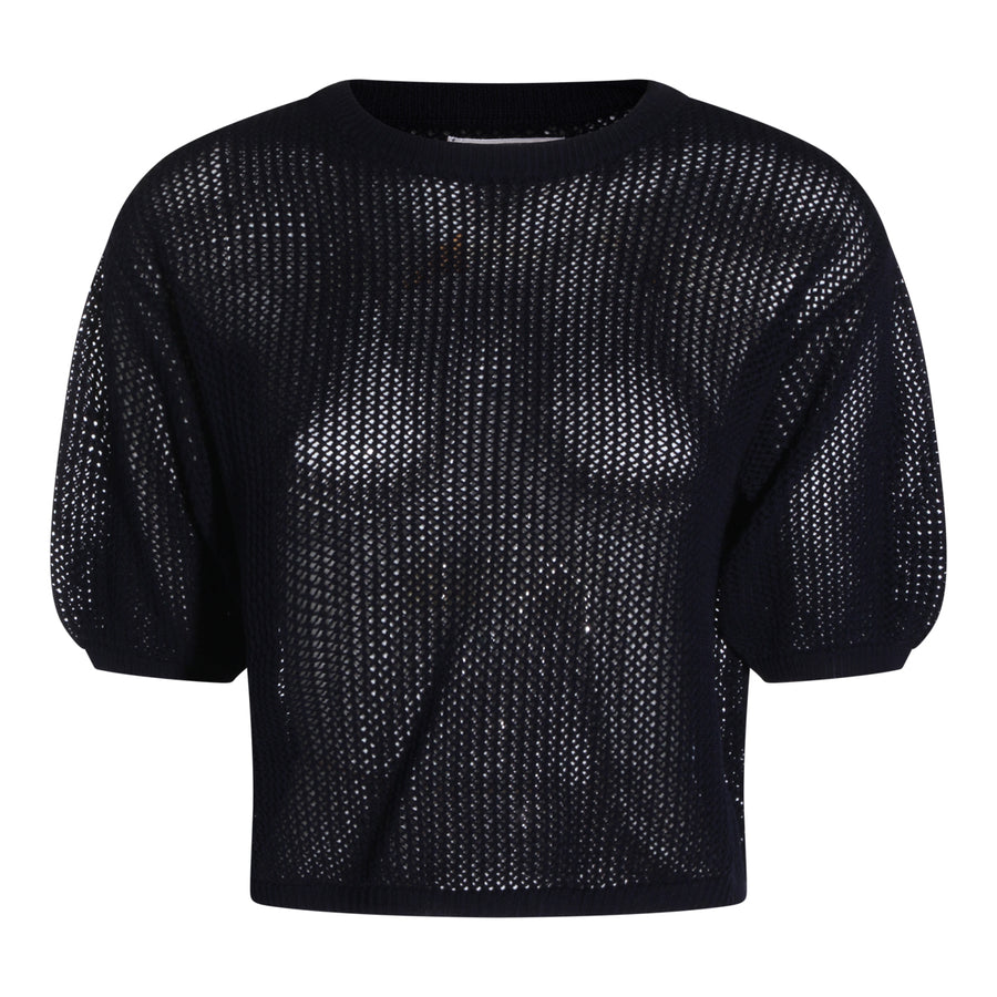 Antonelli Firenze 100% Cotton sweater in navy