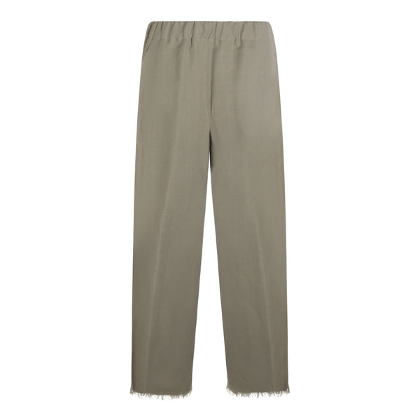 Antonelli Firenze 72% Viscose trousers in green
