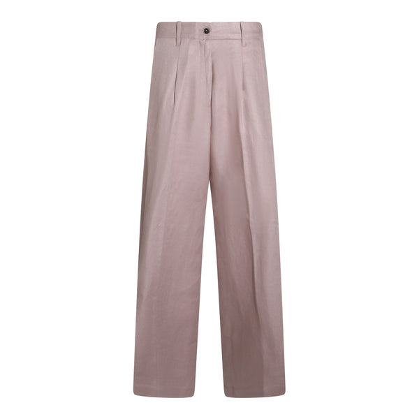 Nine In The Morning 100% Linen trousers in beige
