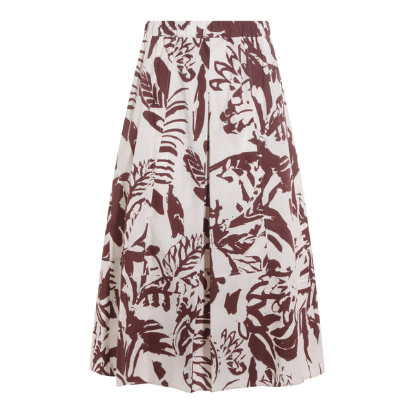 Antonelli Firenze 100% Cotton skirt in brown