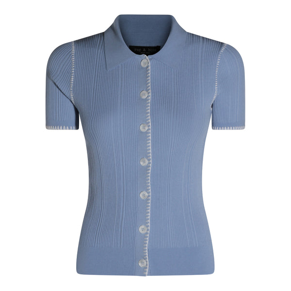 Rag & Bone 62% Viscose sweater in blue