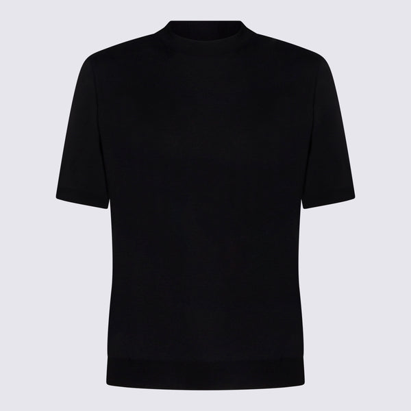 Altea 67% Linen t-shirt in black