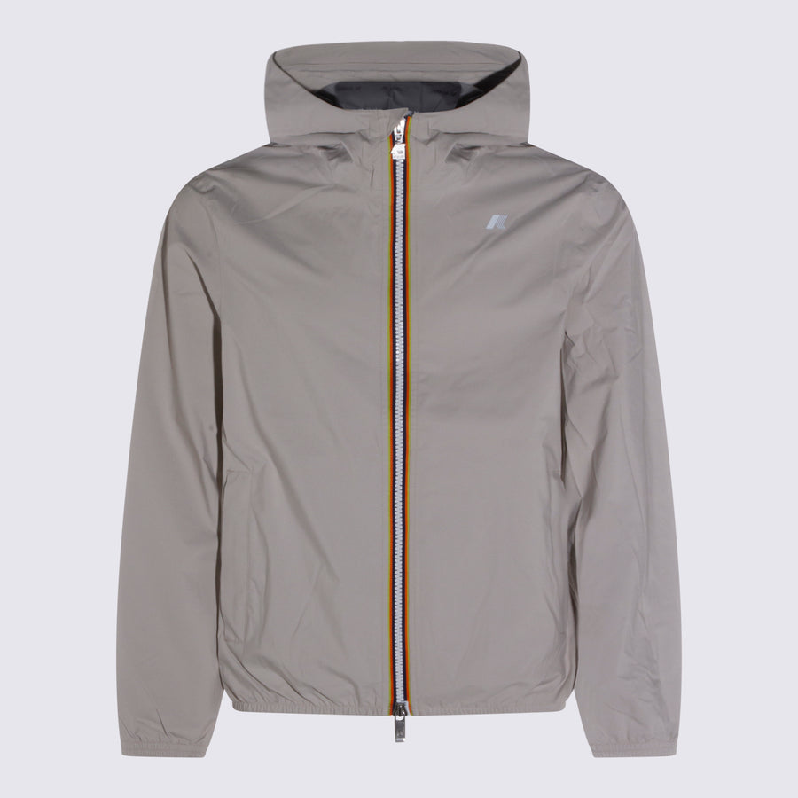 K-Way 24% PU jacket in beige