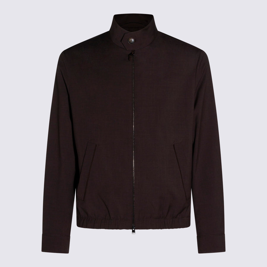 Canali 100% Wool jacket in black