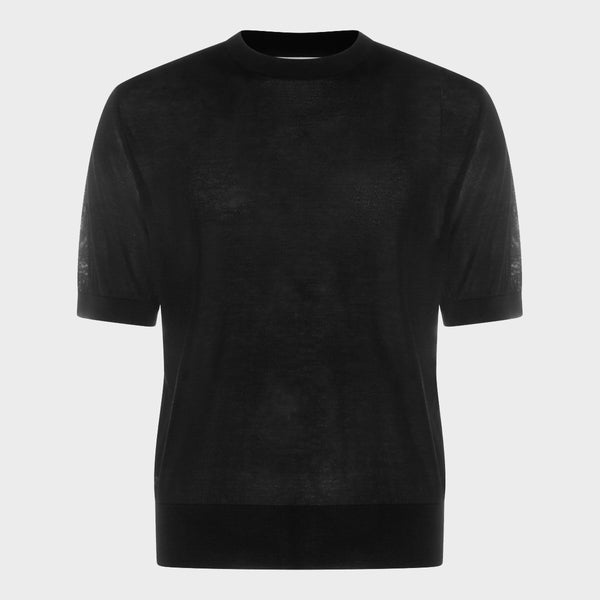 Seven Gauge 100% Lyocell t-shirt in black
