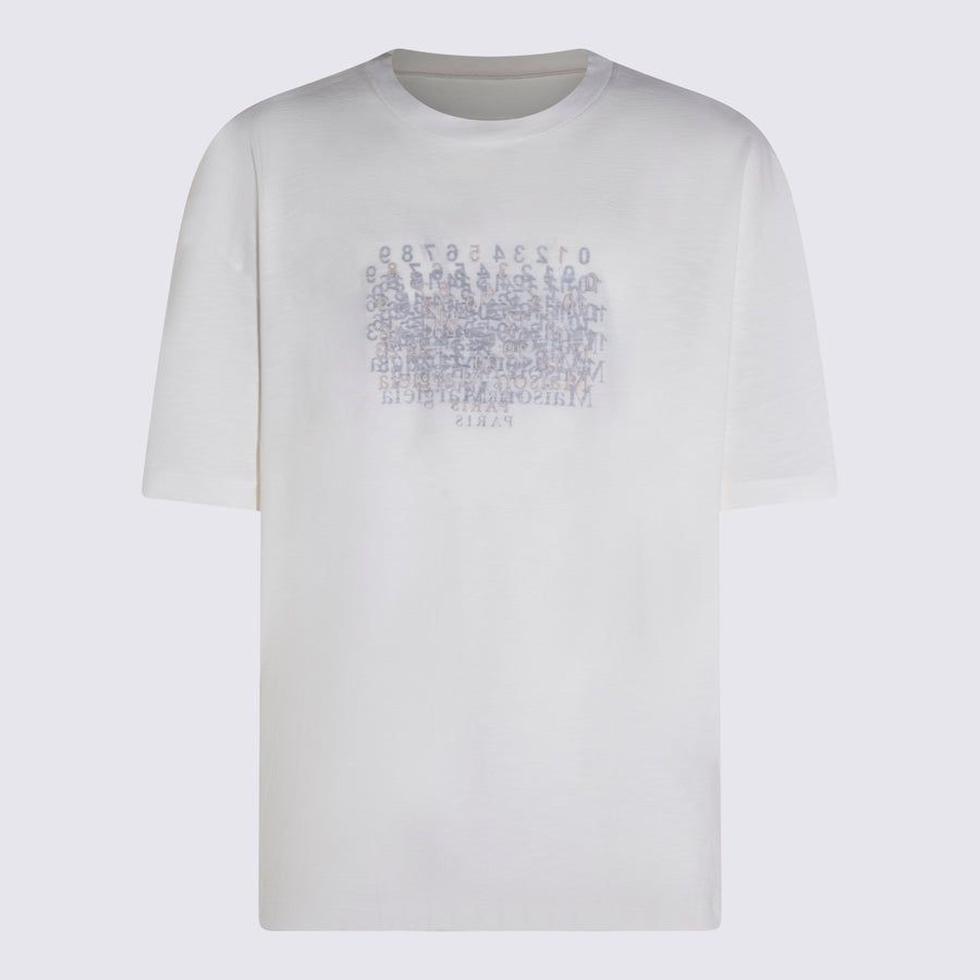 Maison Margiela 100% Cotton t-shirt in white