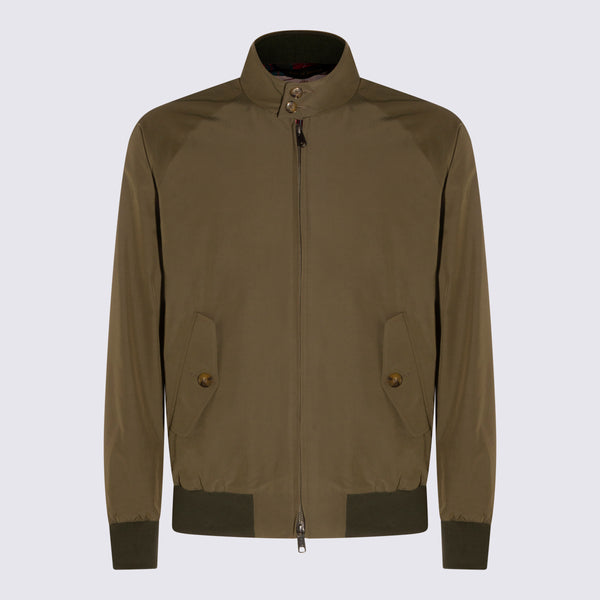 Baracuta 58% Polyester jacket in green
