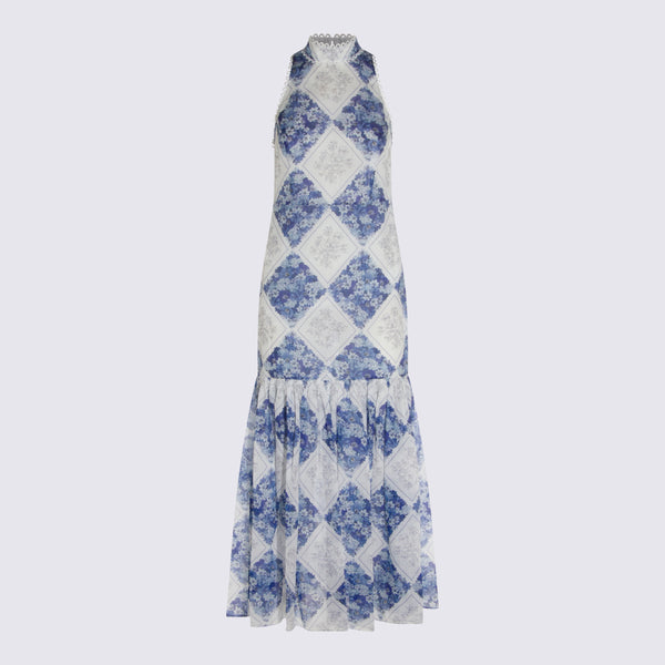 Twin-Set 100% Regenerated Cellulose dress in navy