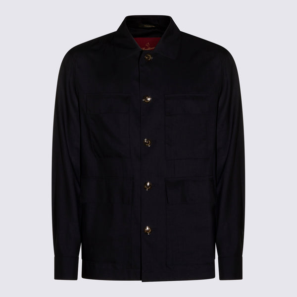 Montecore 100% wool jacket in navy