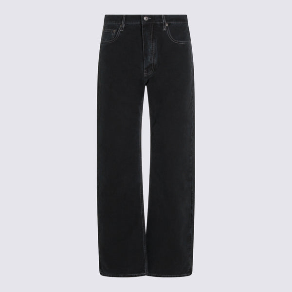Off-White 100% Cotton jeans in black
