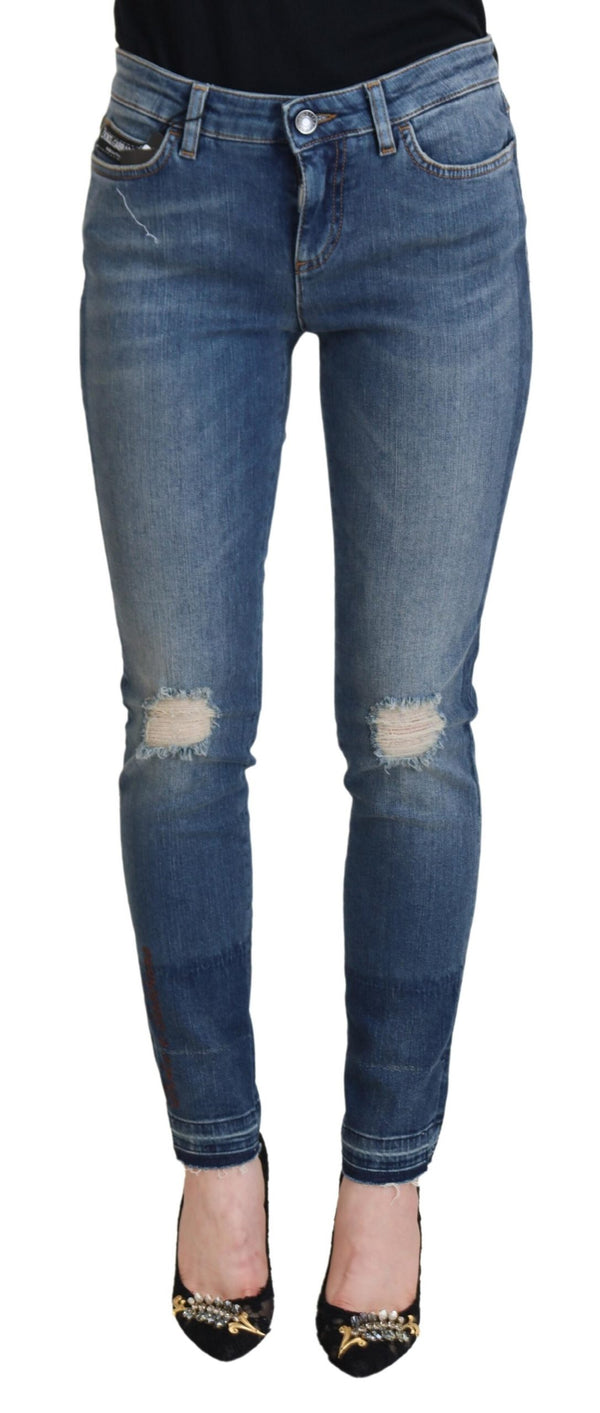 Dolce & Gabbana 98% Cotton jeans in blue