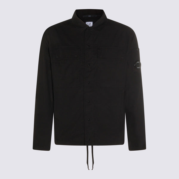 Cp Company 100% Cotton shirt in black