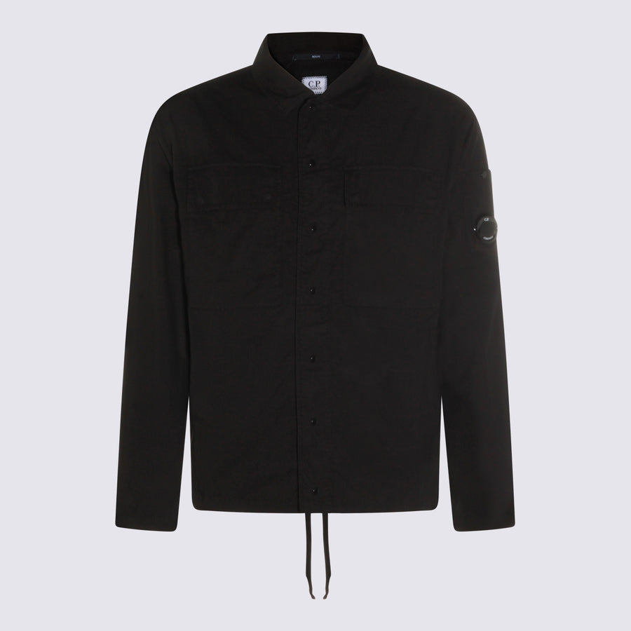 Cp Company 100% Cotton shirt in black