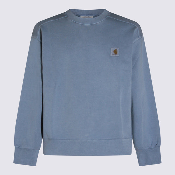 Carhartt Wip 100% Cotton sweatshirt in blue