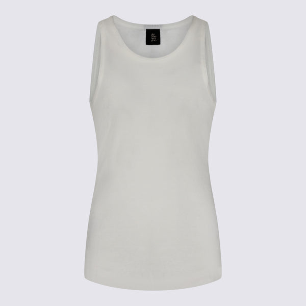 Thom Krom 70% Cotton tank top in white