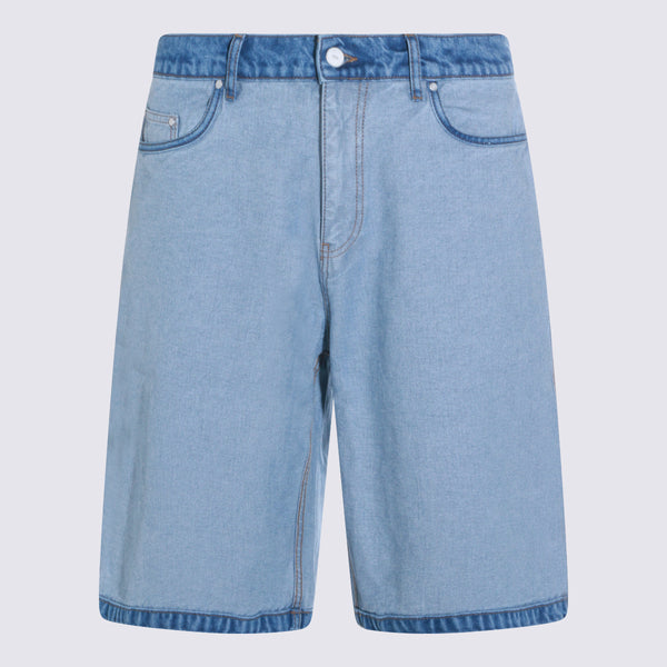Arte Antwerp 100% Cotton denim shorts in blue