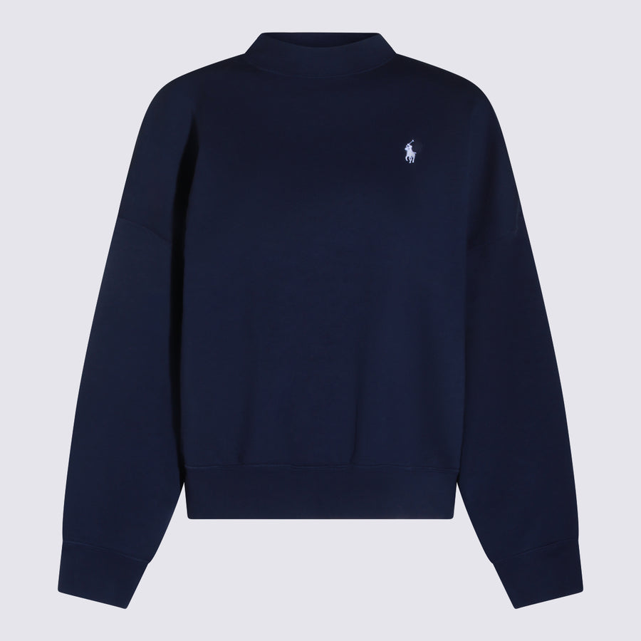 Polo Ralph Lauren 87% Cotton sweater in navy