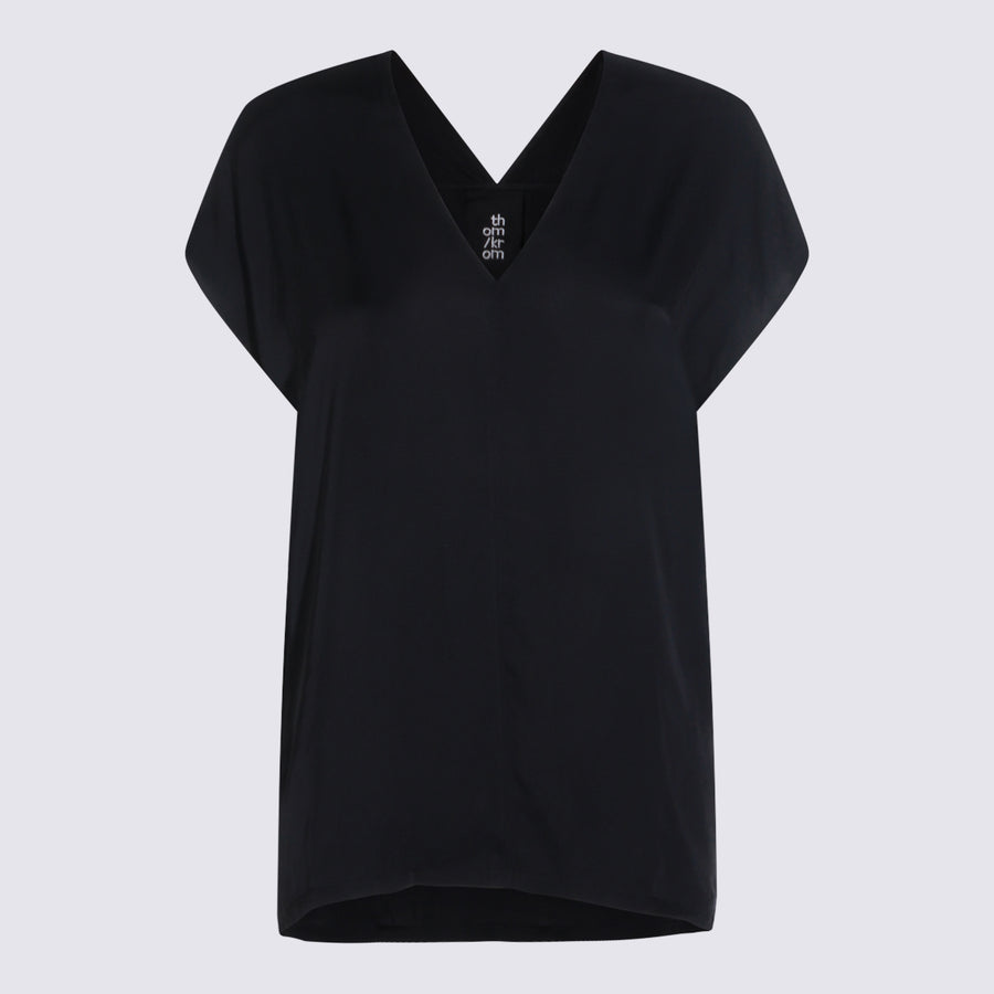 Thom Krom 100% viscose tunic in black