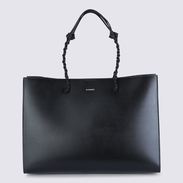 Jil Sander 100% PBV tote bag in black