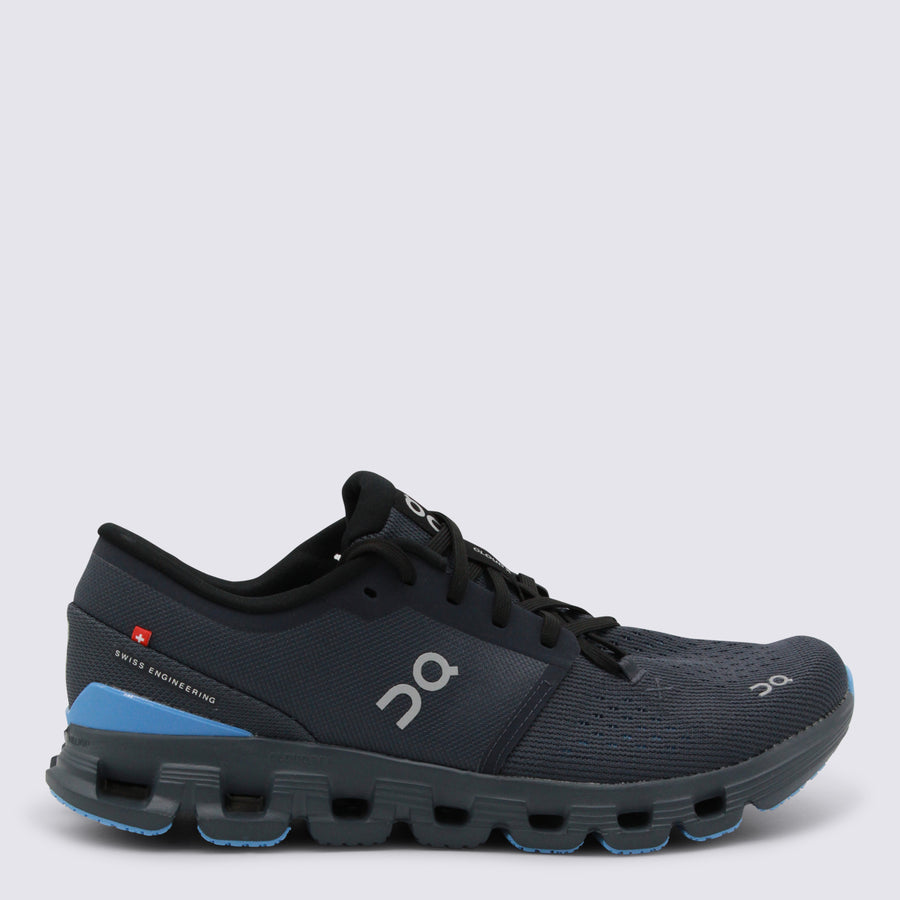 On Textile mesh/Synthetic uppers sneakers in navy