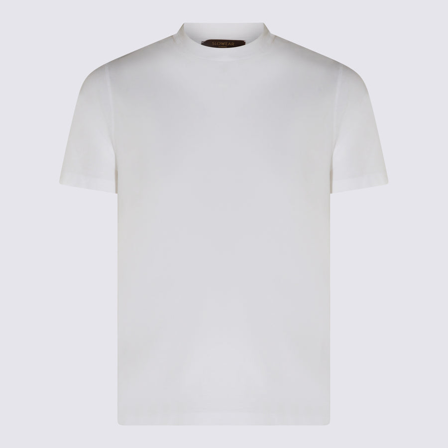 Zanone 100% Cotton t-shirt in white