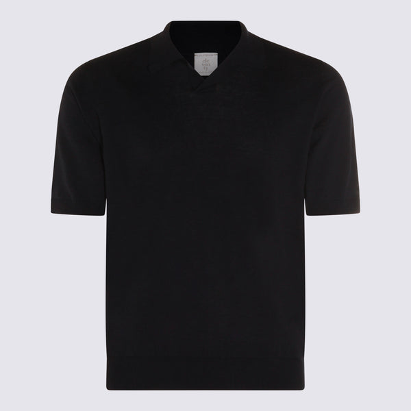 Eleventy 50% Linen polo in blue